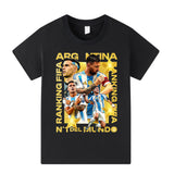 Lionel Messi Fotbolls T-shirt för Barn - Sportig Footballdinho