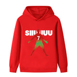 Ronaldo Fotbolls Hoodie för Barn - Mjuk Footballdinho