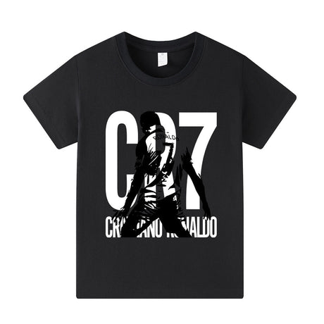 Cristiano Ronaldo Fotbolls T-shirt för Barn - Sportig Footballdinho
