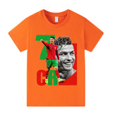 Cristiano Ronaldo Fotbolls T-shirt för Barn - Portugal Footballdinho