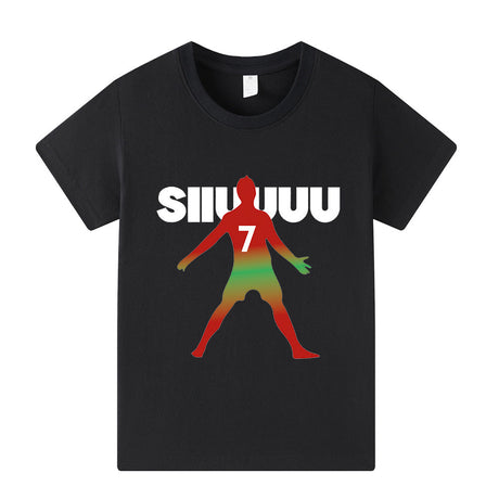 Ronaldo Fotbolls T-shirt för Barn - Cool Design Footballdinho