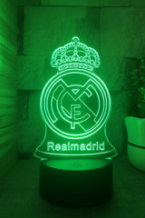 Fotboll 3D Illusion LED-Lampa - Nattlampa - Nattlampa Footballdinho