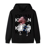 Kylian Mbappé Fotbolls Hoodie för Barn - Mbappe Footballdinho