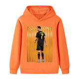 Ronaldo Fotbolls Hoodie för Barn - för Vardag Footballdinho
