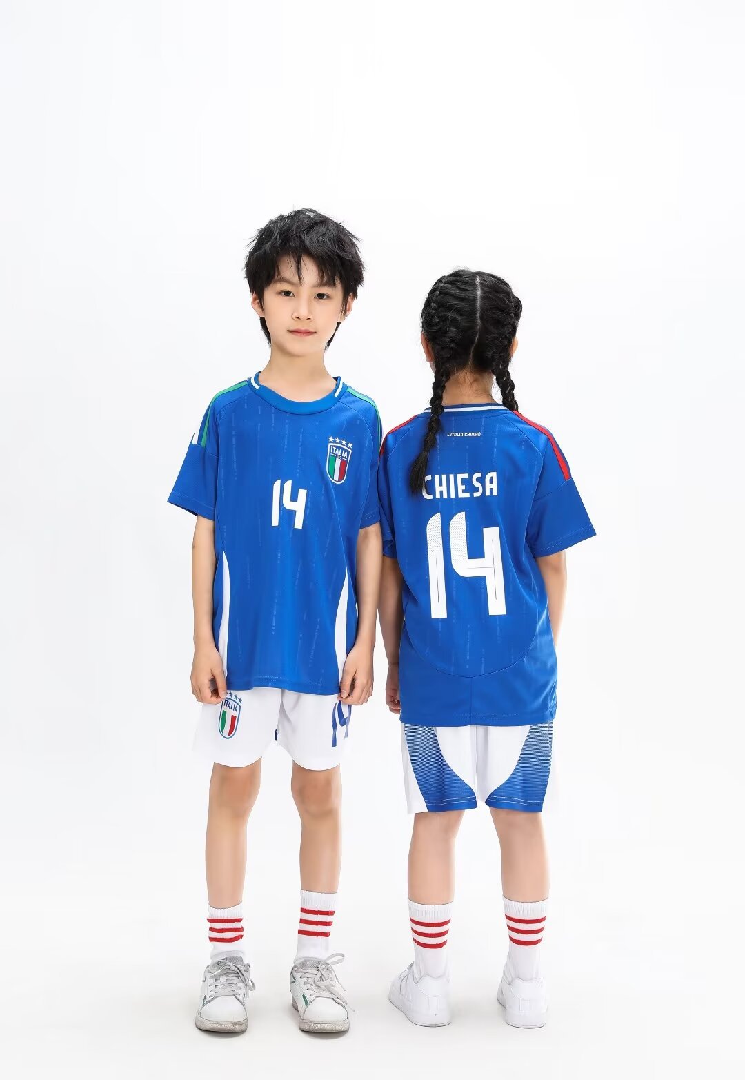 Chiesa Fotbollsställ för Barn - Italien Footballdinho