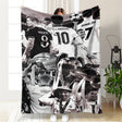 Fotbollsfilt - Real Madrid Footballdinho