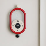 TimeLuxe – Modern 3D-väggklocka med pendel MILA Sverige