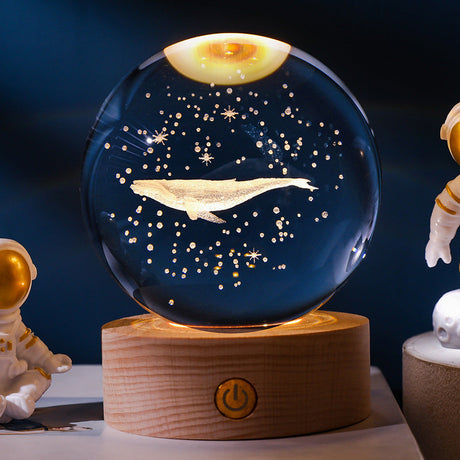 Lysande mån kristallkula Carvallo