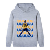 Ronaldo Fotbolls Hoodie för Barn - Siuuu Footballdinho