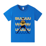Ronaldo Fotbolls T-shirt för Barn - Siuuu Footballdinho