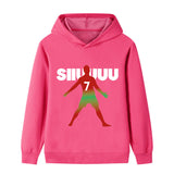Ronaldo Fotbolls Hoodie för Barn - Mjuk Footballdinho