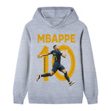 Kylian Mbappé Fotbolls Hoodie för Barn Footballdinho