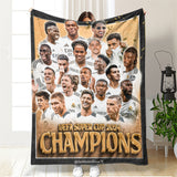 Fotbollsfilt - Real Madrid Footballdinho