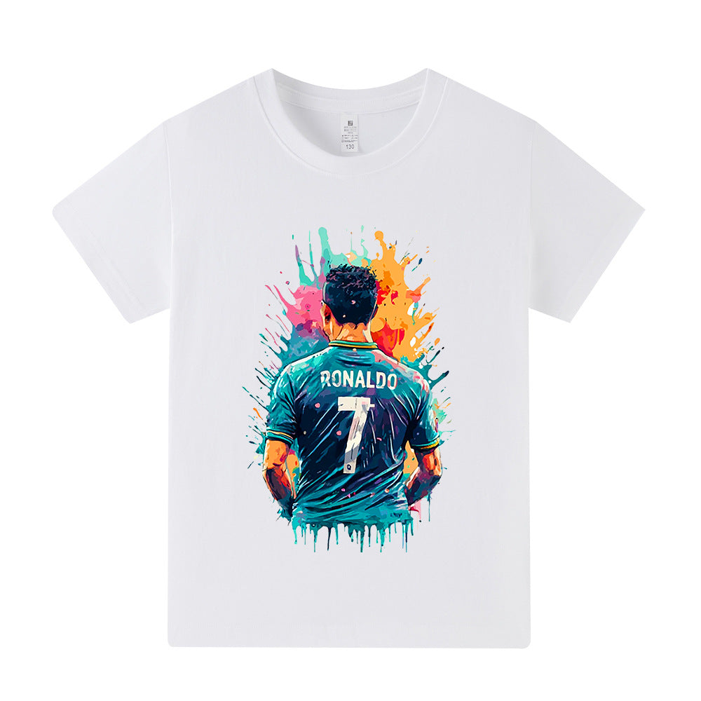 Ronaldo Fotbolls T-shirt för Barn - Sportig Footballdinho