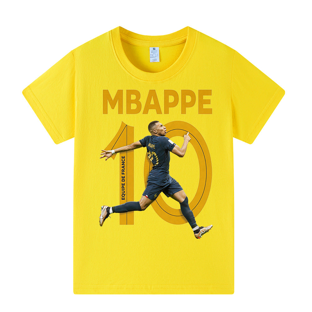 Mbappé Fotbolls T-shirt för Barn - Mbappe Footballdinho