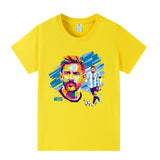 Lionel Messi Fotbolls T-shirt för Barn - Cool Design Footballdinho