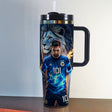 Termosflaska Lionel Messi - Fotboll Vattenflaska - Footballdinho