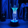 Messi 3D Illusion LED-Lampa - Nattlampa Footballdinho