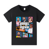 Messi Fotbolls T-shirt för Barn - Bekväm Footballdinho