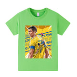 Cristiano Ronaldo Fotbolls T-shirt för Barn - Al Nassr Footballdinho