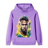 Neymar Fotbolls Hoodie för Barn Footballdinho