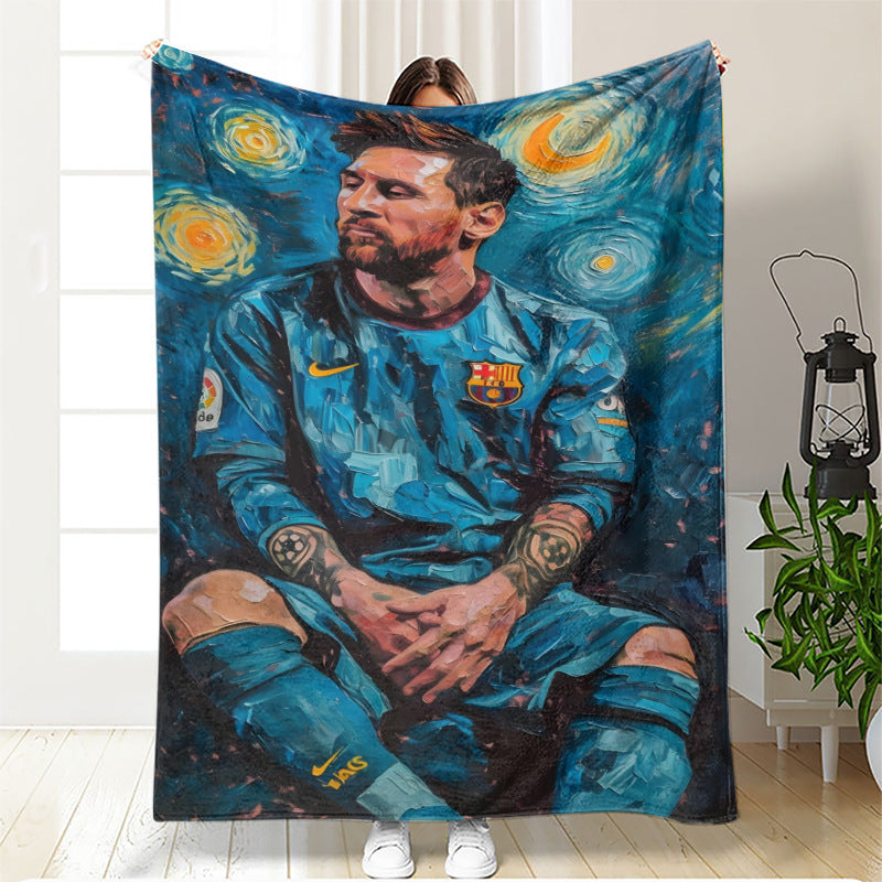Fotbollsfilt - Messi Footballdinho