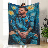 Fotbollsfilt - Messi Footballdinho