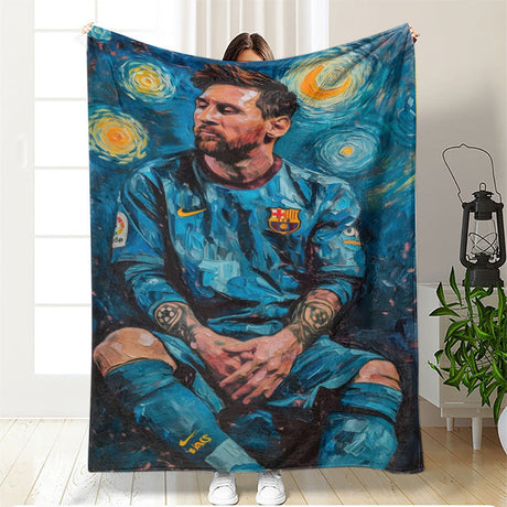 Fotbollsfilt - Messi Footballdinho