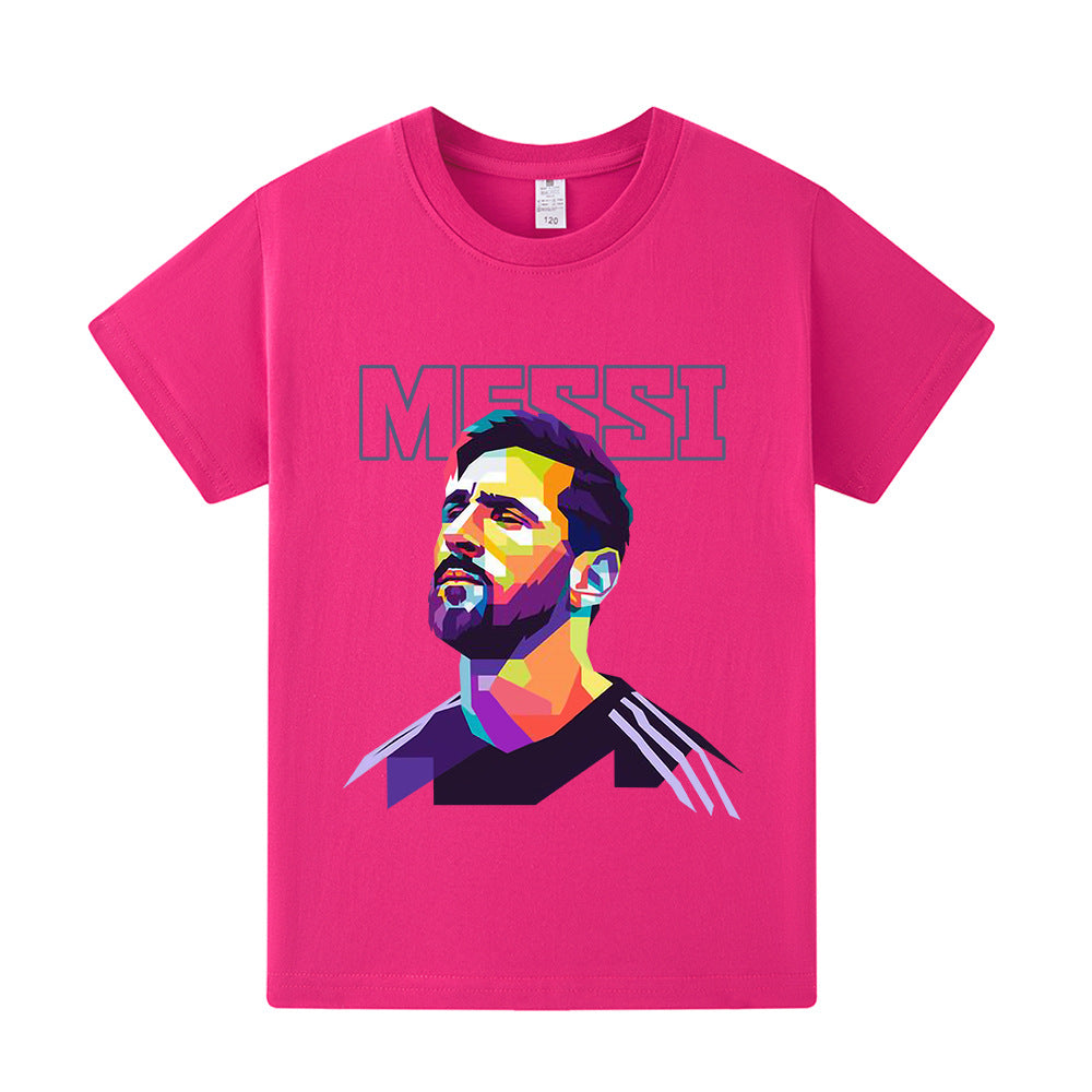 Messi Fotbolls T-shirt för Barn - Sportig Footballdinho