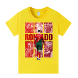 Ronaldo Fotbolls T-shirt för Barn - Portugal Footballdinho