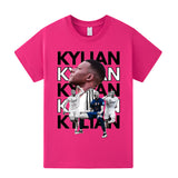 Kylian Mbappé Fotbolls T-shirt för Barn - Mbappe Footballdinho