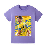Cristiano Ronaldo Fotbolls T-shirt för Barn - Al Nassr Footballdinho