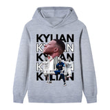 Kylian Mbappé Fotbolls Hoodie för Barn - Mbappe Footballdinho