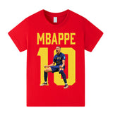 Mbappé Fotbolls T-shirt för Barn Footballdinho