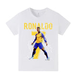 Ronaldo Fotbolls T-shirt för Barn - Al Nassr Footballdinho
