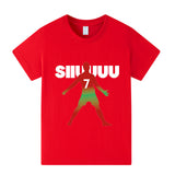 Ronaldo Fotbolls T-shirt för Barn - Cool Design Footballdinho