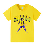 Cristiano Ronaldo Fotbolls T-shirt för Barn - Siuuu Footballdinho
