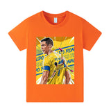 Cristiano Ronaldo Fotbolls T-shirt för Barn - Al Nassr Footballdinho