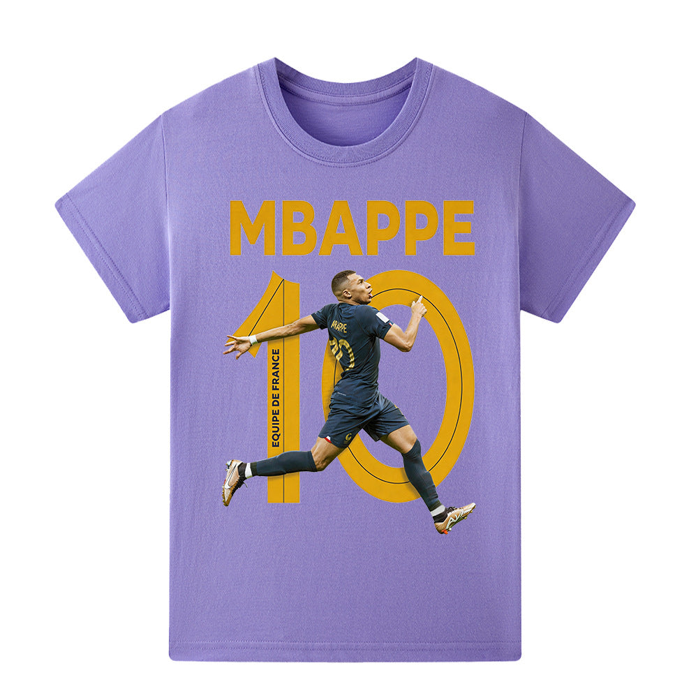 Mbappé Fotbolls T-shirt för Barn - Mbappe Footballdinho