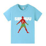Ronaldo Fotbolls T-shirt för Barn - Cool Design Footballdinho
