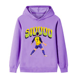 Cristiano Ronaldo Fotbolls Hoodie för Barn - Siuuu Footballdinho