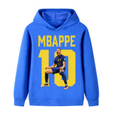 Mbappé Fotbolls Hoodie för Barn - Mbappe Footballdinho