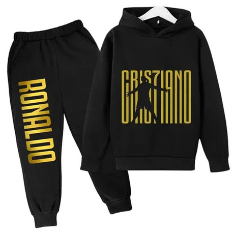 Cristiano Ronaldo Träningsoverall för Barn - Tracksuit Footballdinho