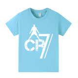 Cristiano Ronaldo Fotbolls T-shirt för Barn - Sportig Footballdinho