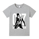 Cristiano Ronaldo Fotbolls T-shirt för Barn - Sportig Footballdinho