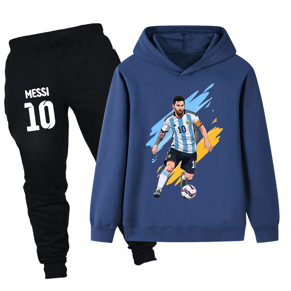 Lionel Messi Träningsoverall för Barn - Argentina Footballdinho