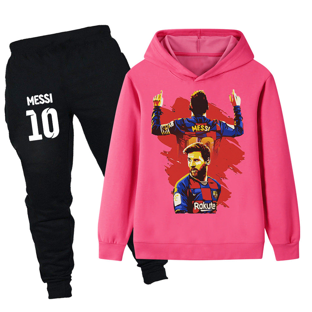 Lionel Messi Träningsoverall för Barn - Barcelona Footballdinho
