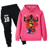 Lionel Messi Träningsoverall för Barn - Barcelona Footballdinho