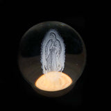 Lysande mån kristallkula Carvallo