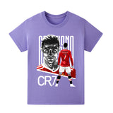 Cristiano Ronaldo Fotbolls T-shirt för Barn - Manchester United Footballdinho
